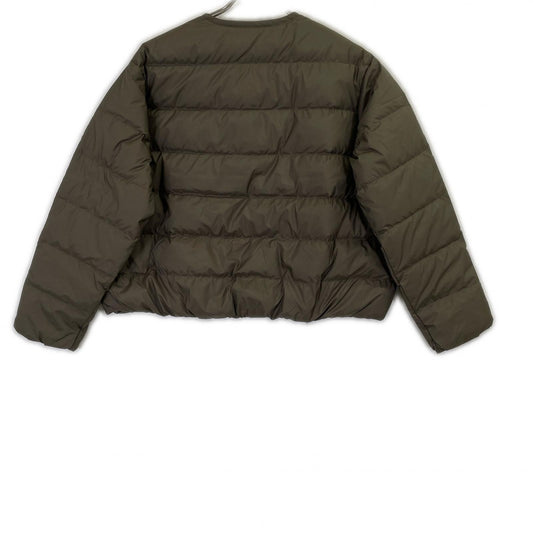 OR-A0603DPR Round Neck Down Blouson Jacket 2 Ladies