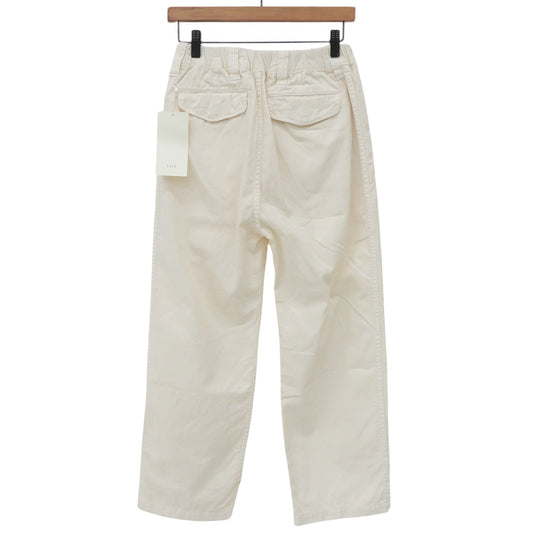 iori イオリ 新品同様 Ecru 1 Tuck Pants ワンタックパンツ ボトムス レディース ホワイト 1 iori57 ボトムス