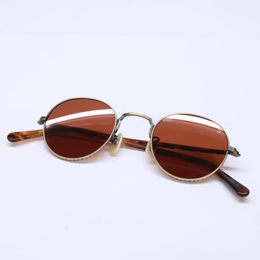 【美品】OLDSTAR AG オールドスター ボストンシェイプ サングラス 46□23