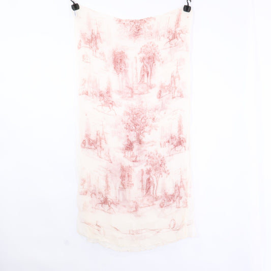 HERMES Silk Sheer Stole