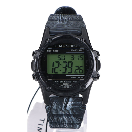 TIMEX 【Like New】TIMEX for RHC Ron Herman TW2V65000 Atlantis Marble Rubber Belt Digital Watch