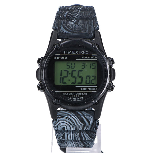 TIMEX 【Like New】TIMEX for RHC Ron Herman TW2V65000 Atlantis Marble Rubber Belt Digital Watch