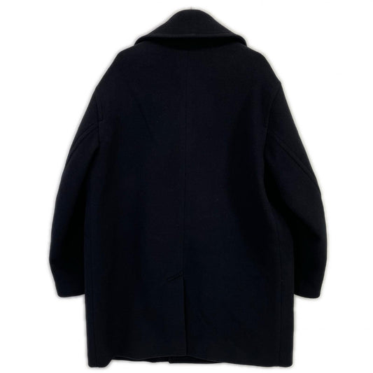 blurhms ブラームス 【ONLY ARK別注】BHS23F014-ARK ネイビー Wool Cashmere Pea Coat ウールカシミヤPコート コート