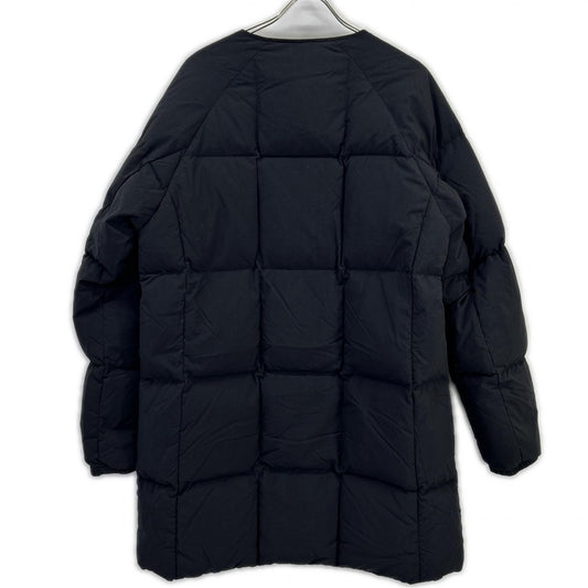 PYRENEX ピレネックス HMQ044 ブラック NEIL ノーカラーダウンコート コート