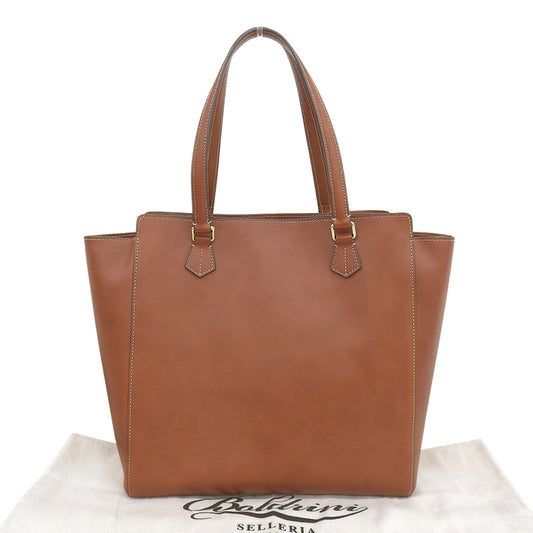 Boldrini SELLERIA Excellent Condition Leather Tote Bag Men's Camel Tote Bag