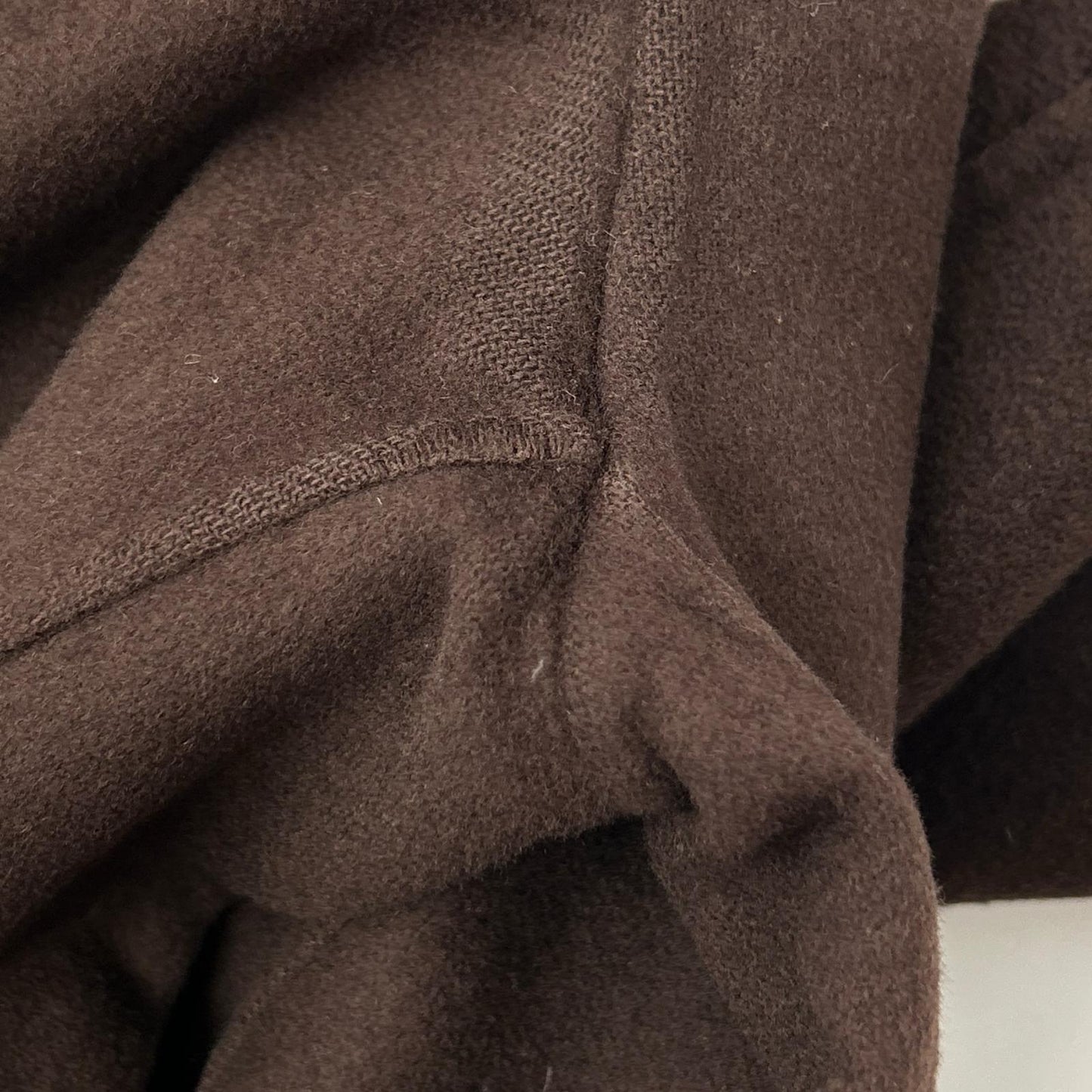 Theory 01-4409609 24' Brown Wool x Cashmere Coat