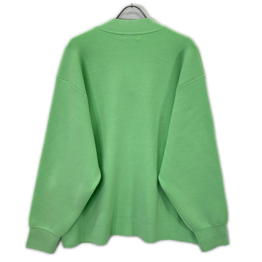 nagonstans ナゴンスタンス 26SS 470JS870-0081 ライトグリーン ウール混 over cardigan/オーバーニットカーディガン トップス