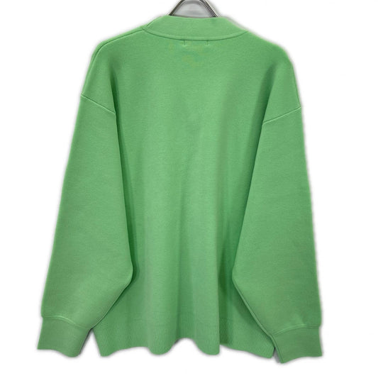 nagonstans ナゴンスタンス 26SS 470JS870-0081 ライトグリーン ウール混 over cardigan/オーバーニットカーディガン トップス