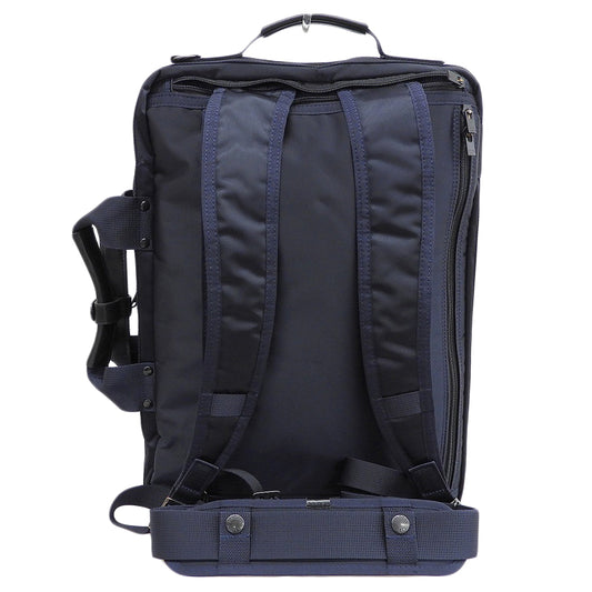 Luggage Label ZONE Nylon 3-Way Briefcase Business Bag Men's Navy 973-05750 Business Bag Briefcase