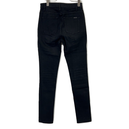 614478 YS500 Black Skinny Denim Pants Bottoms 25 Women's