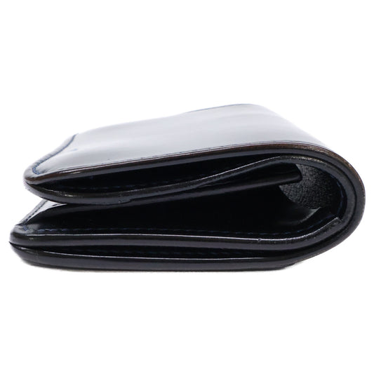 WILDSWANS PALM NAVYxMAR Horween Cordovan x Saddle Bifold Wallet with Coin Purse