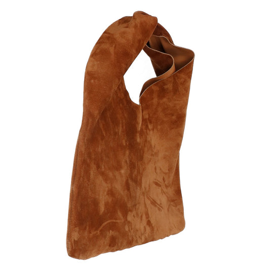 THE ROW ザ ロウ W1682 L25 Suede SMALL BINDLE/Small Bindle Handbag