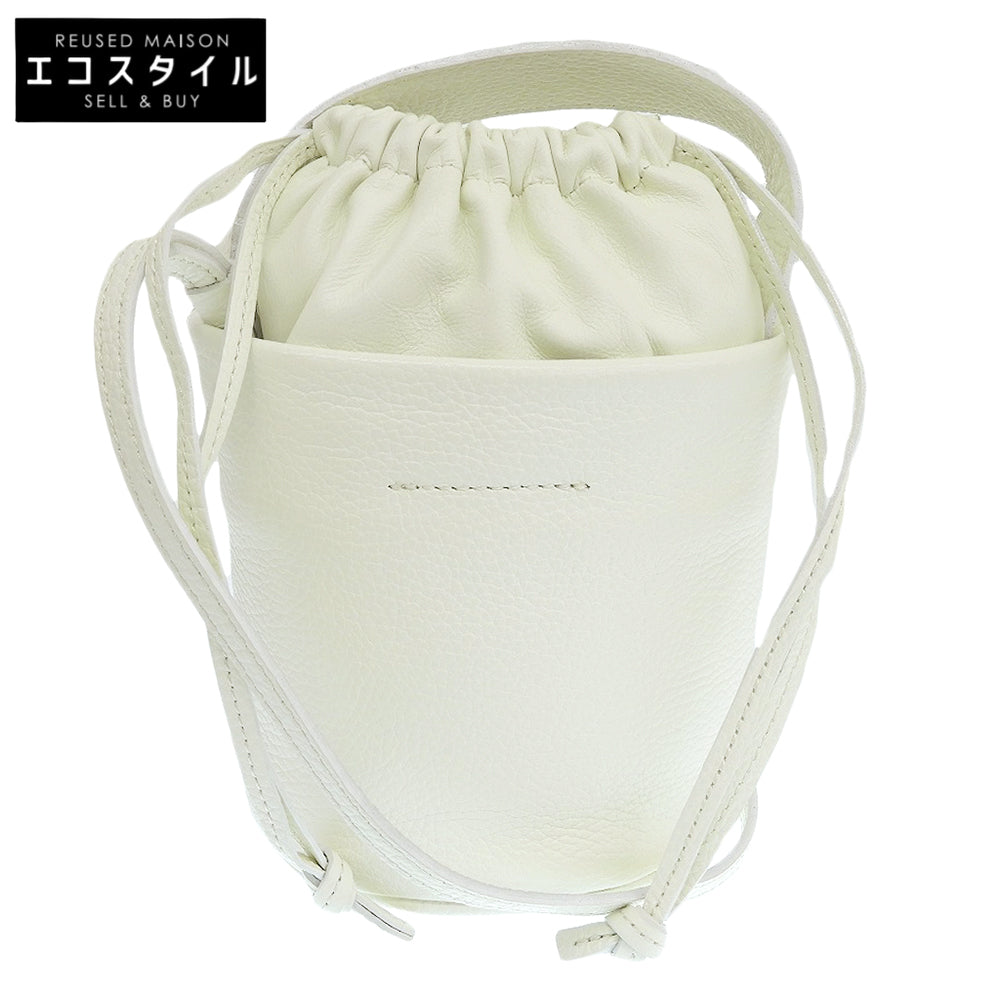 thehighlights ザハイライツ low white 'pot' micro-mini 巾着