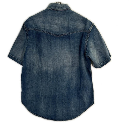 DENHAM デンハム 01250443002 コットン コンチョスナップボタン EASTERN SHIRT/イースタンシャツ トップス