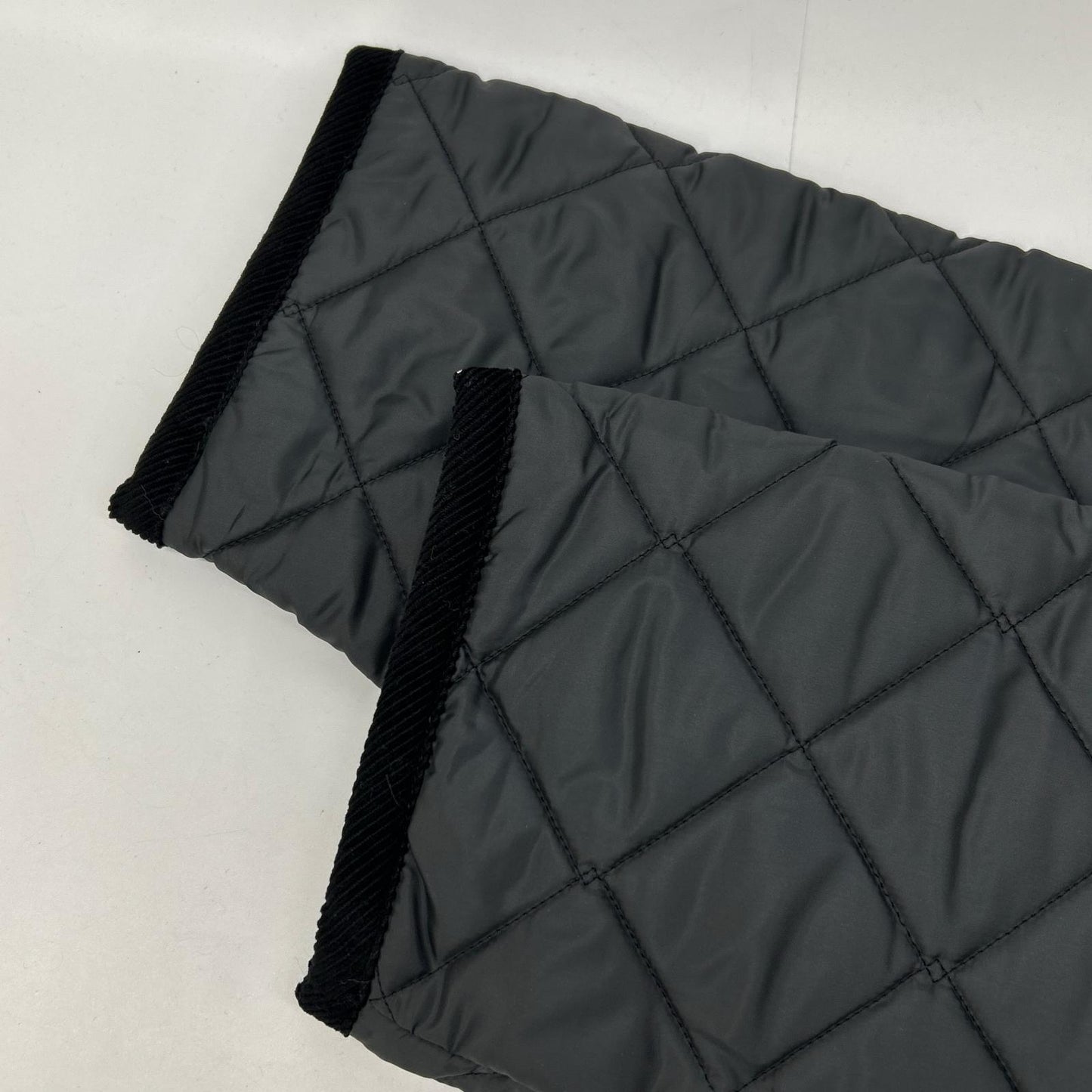 LAVENHAM LV12008 Lamp Black Chantry Men's Quilted Long Coat M/38