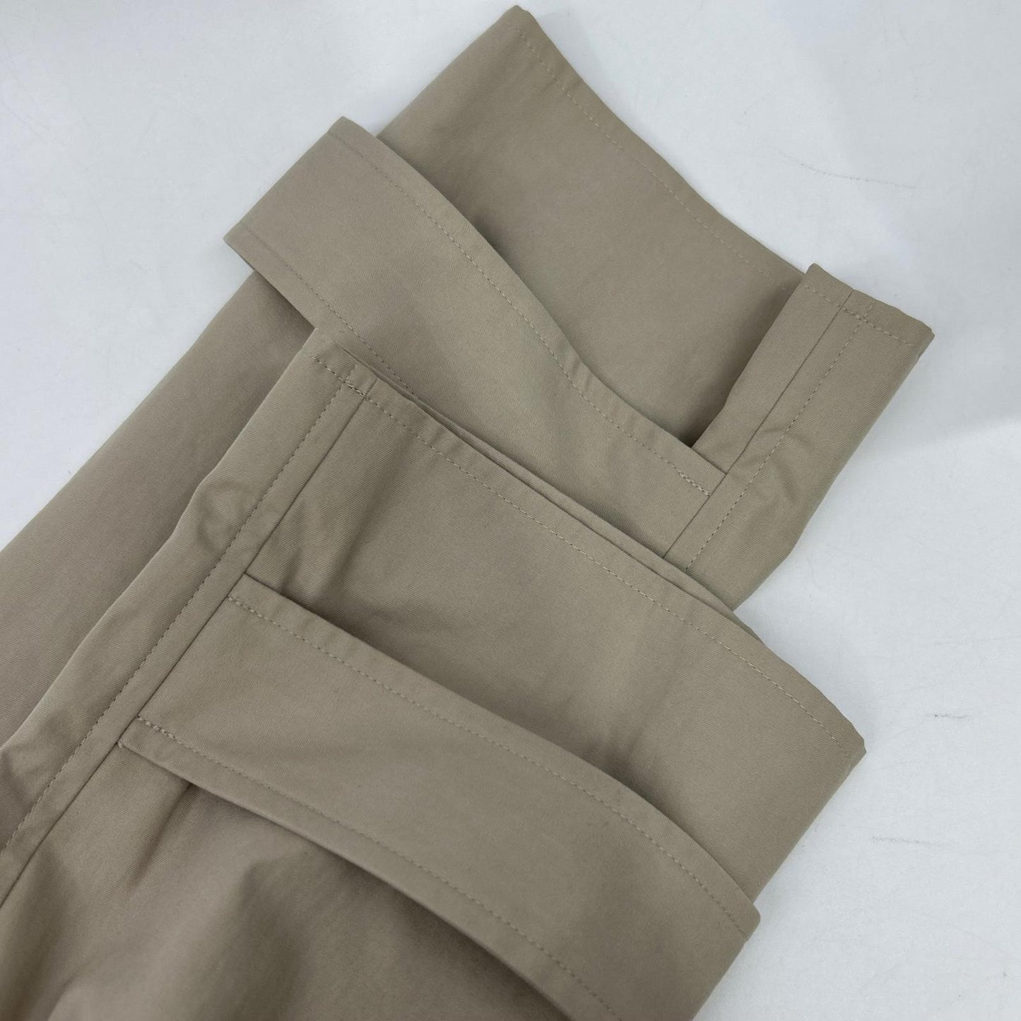 GALERIE VIE 24SS Beige Powder Cotton Twill Short Trench Coat
