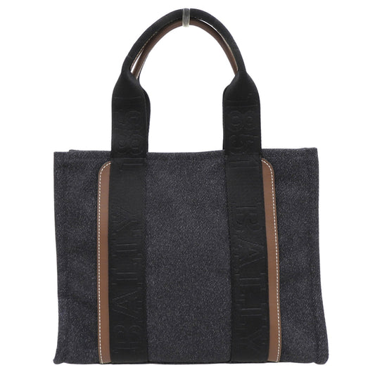 BALLY Bally Drivaria Canvas Tote Bag Men's Gray 6302435 Tote Bag