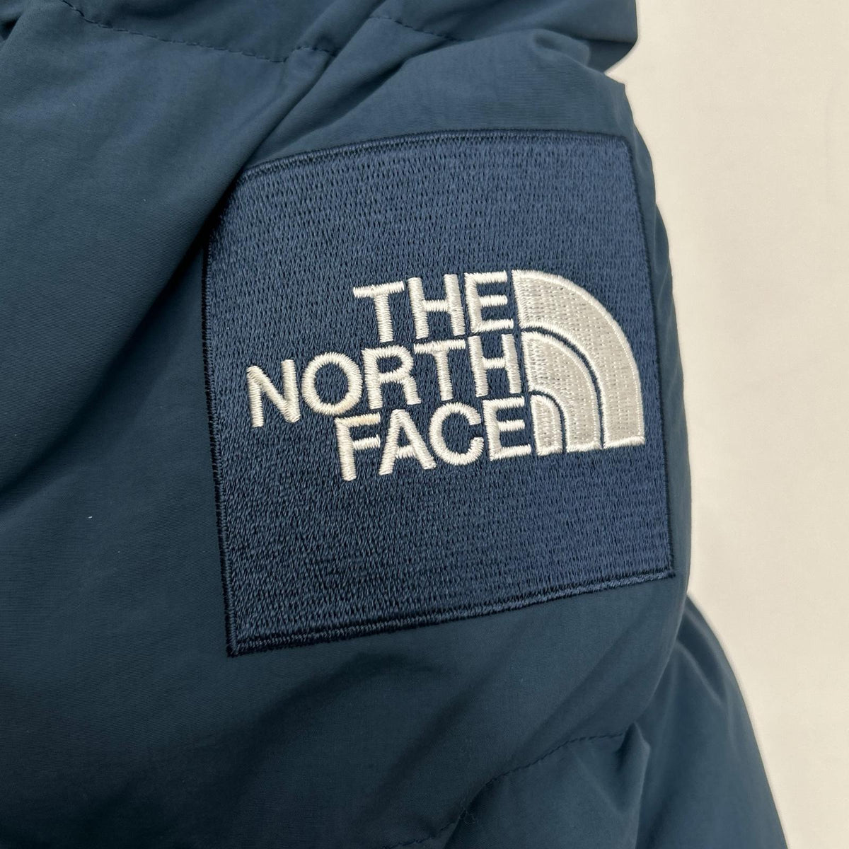 THE NORTH FACE ノースフェイス ブルー ナイロン CAMP SIERRA SHORT/キャンプシエラ ダウンジャケット ジャケット