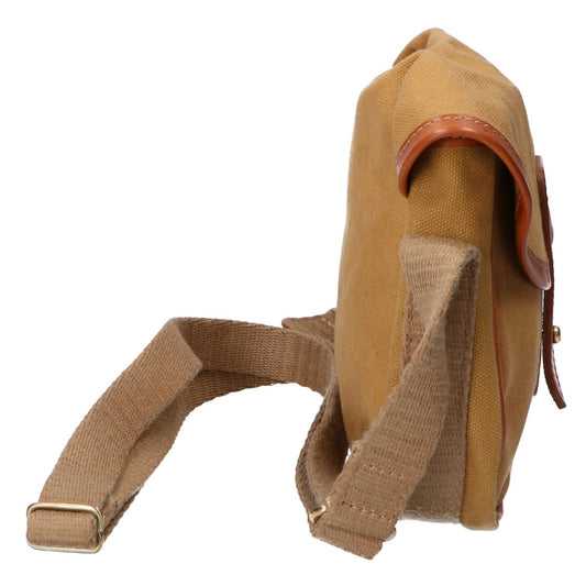 BEORMA LEATHER COMPANY L0187 The Lomond Canvas/Leather Shoulder Bag