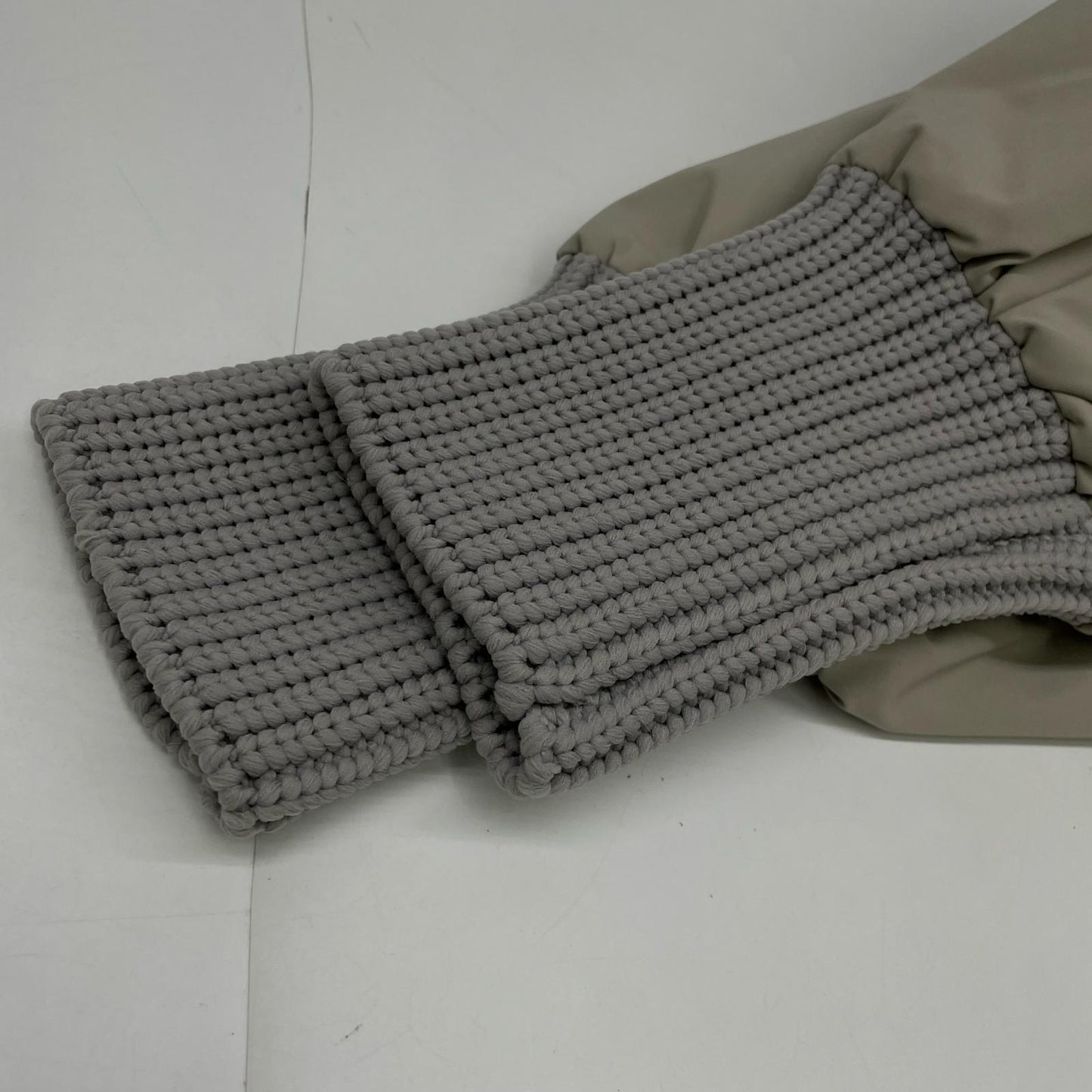 TOLNERA by Priority トルネラ T56171JS グレー リブ切り替えナイロンコート コート