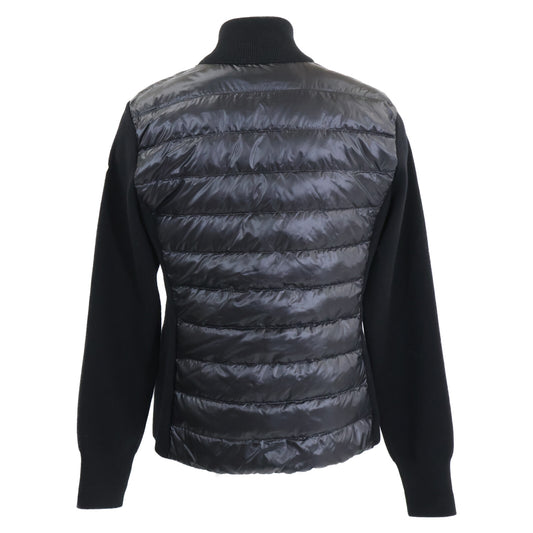 【美品/24年製】K10939B00025 CARDIGAN TRICOT カーディガントリコット ダウン/ニット切替 ジャケット ジャケット S レディース