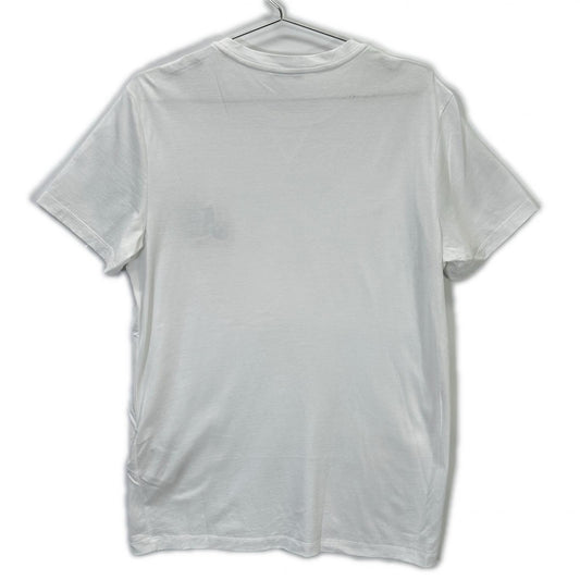 MONCLER 2023 White SS T-SHIRT Double Logo T-Shirt Top
