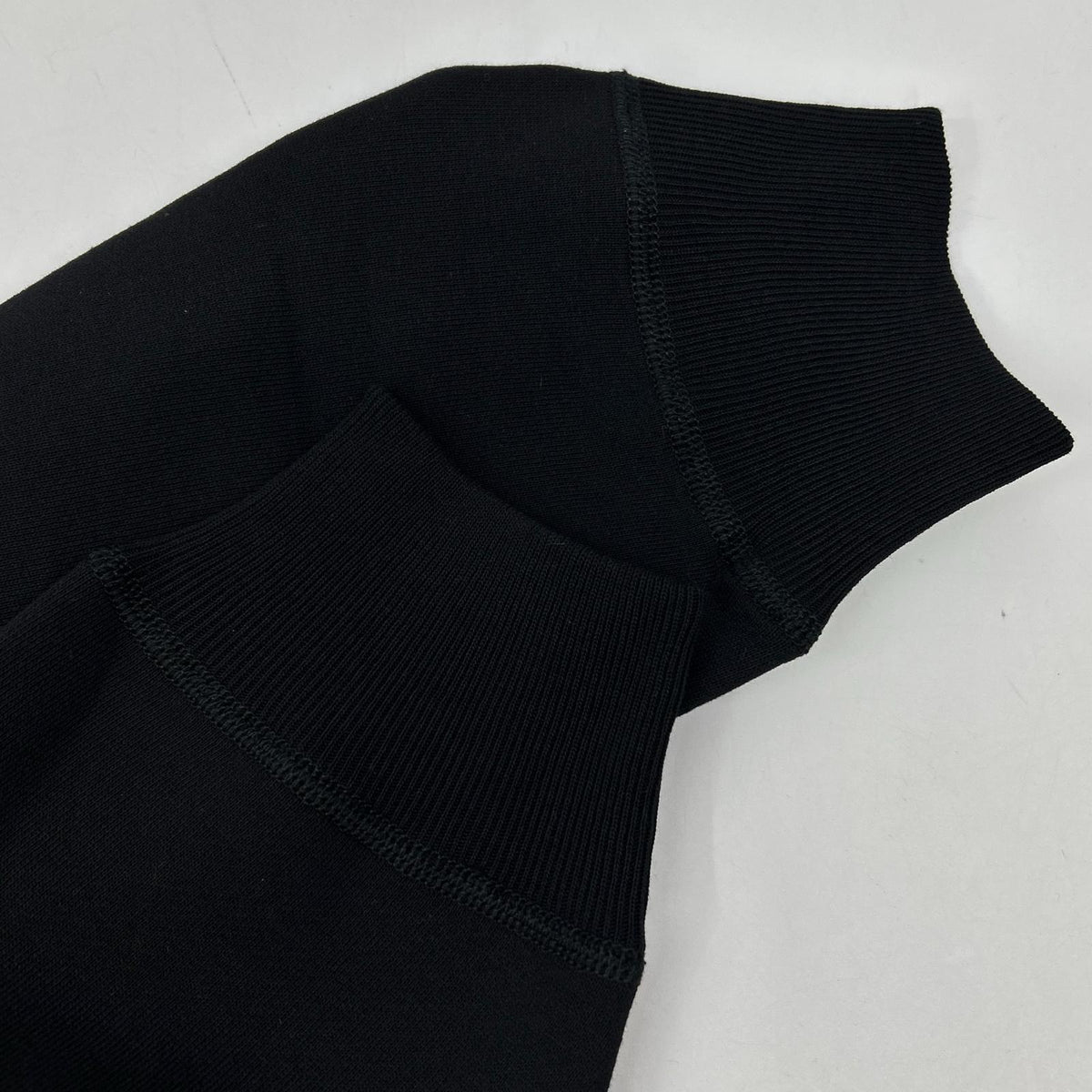 AVIREX7522 25AW 7834932001 Black Raglan Sleeve SWEAT SHIRT Tops