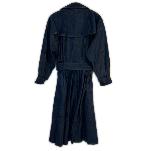 【SALE】 MINEDENIM マインデニム インディゴ ダブル ロングスリーブ デニムワンピース ワンピース