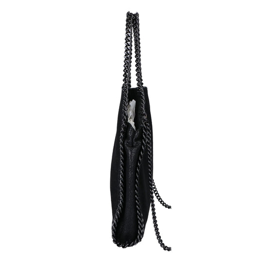 STELLA McCARTNEY ステラマッカートニー 【美品】371223 W8180 FALABELLA MINI ファラベラ ミニ シャギーディアファブリック 2WAY チェーン ショルダーバッグ