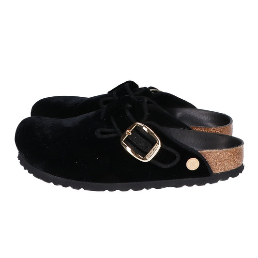 BIRKEN STOCK ビルケンシュトック UA別注 BOSTON ボストン ベルベット ゴールドバックル サンダル シューズ