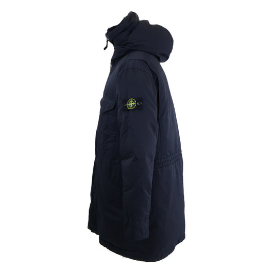 STONE ISLAND 石岛 优品 国内正规 771570821 OPAQUE NYLON TWILL DOWN-TC JACKET/指南针贴布 连帽羽绒服 夹克 L 男士