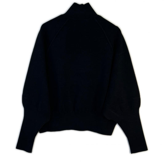 ACNE STUDIOS アクネ ストゥディオズ FN-WN-KNIT000179 ブラック ウール混 ドルマンスリーブ タートルネックニットプルオーバー トップス