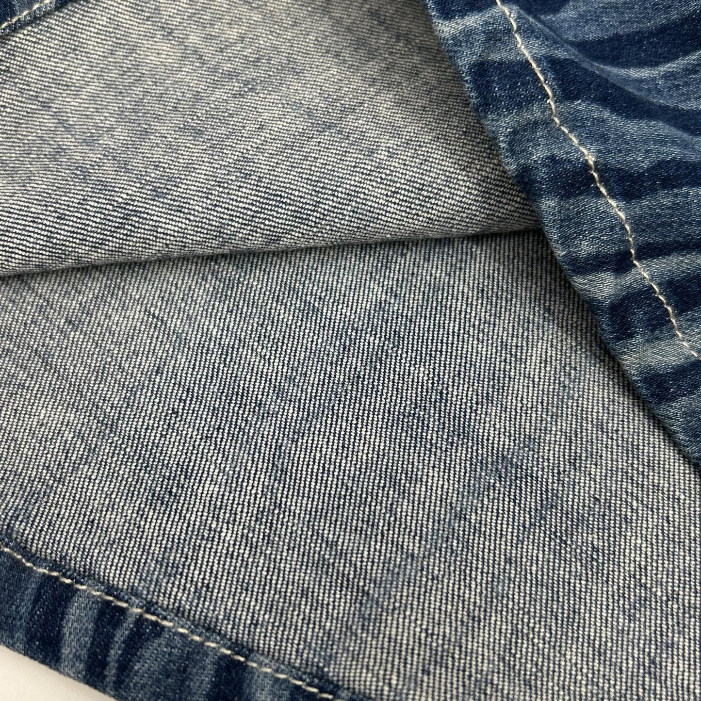 MARNI 22SS GOJD0447A0 Indigo Cotton Blend Funky Stripe Button Down Denim Skirt