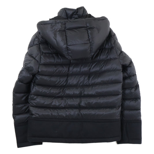 MONCLER モンクレール RIOM ウール切替 フード付ダウンジャケット ジャケット