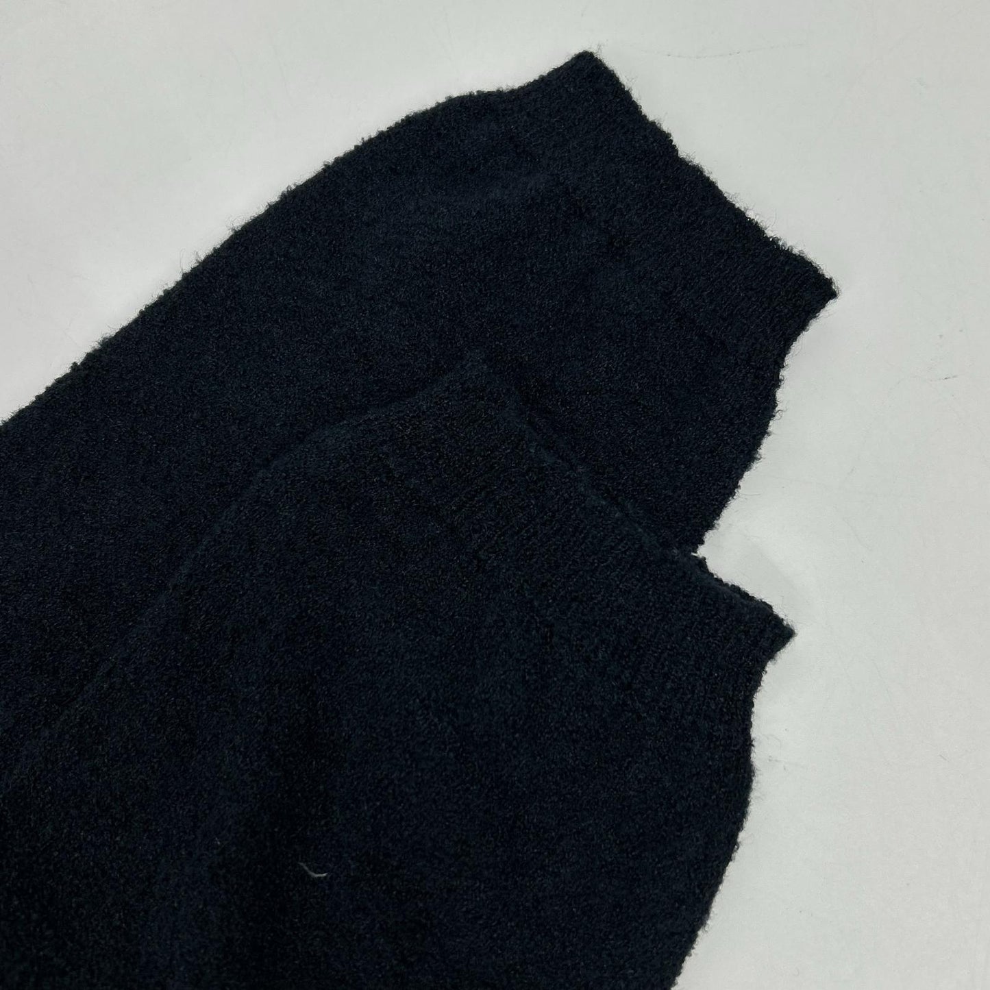 U-B-111 Navy Cotton Silk Long Sleeve Cardigan Top 3 Women's