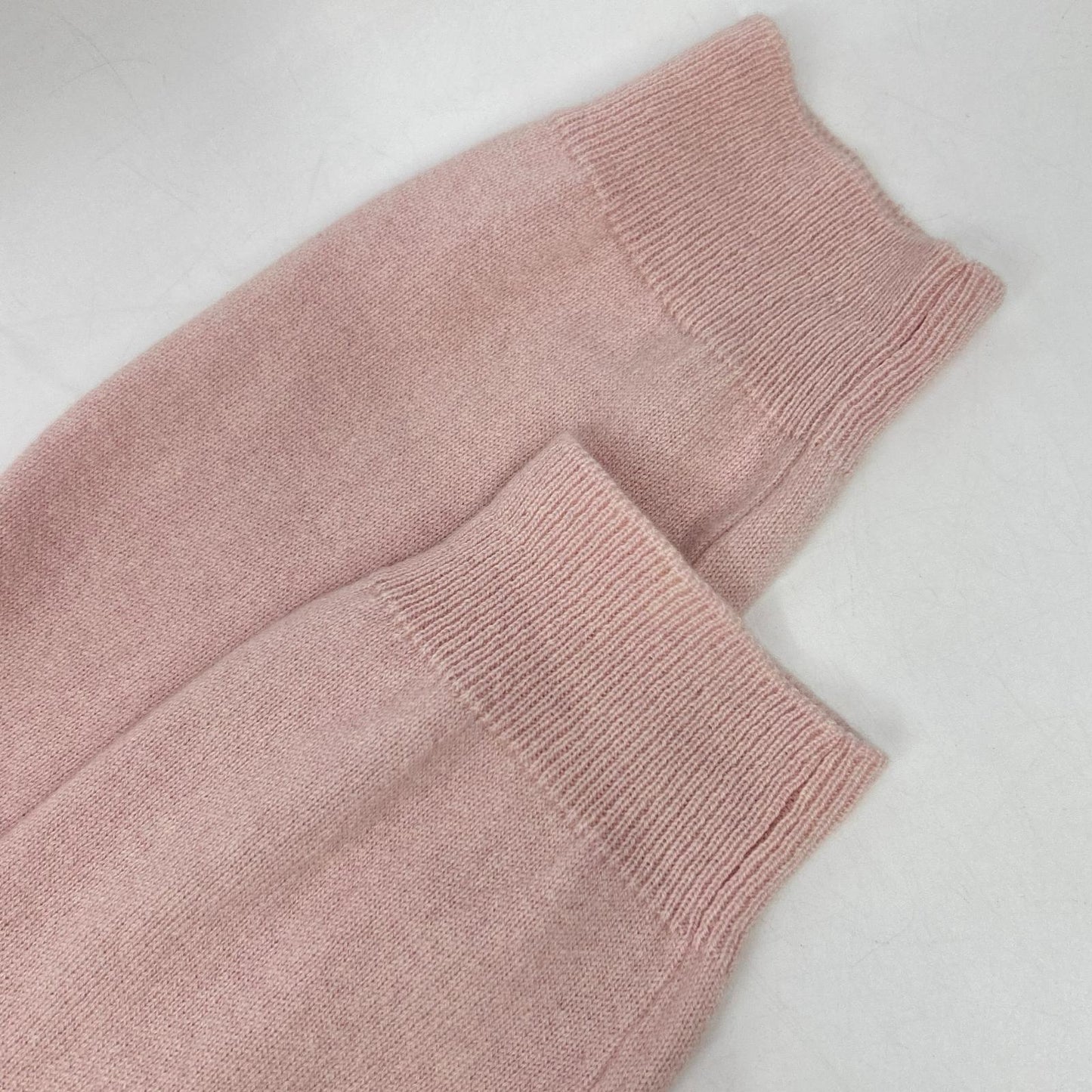 Pink 100% Cashmere Knit Cardigan Top S Ladies
