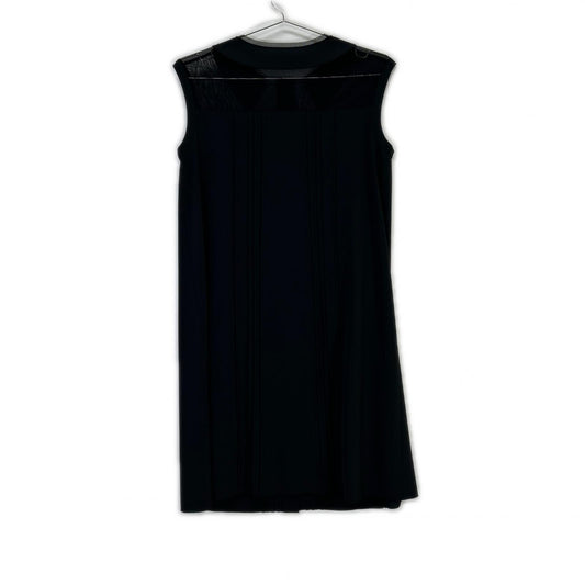 FOXEY NEW YORK 24513 Black Sheer Collared Dress