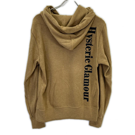 HYSTERIC GLAMOUR ヒステリックグラマー 02203CF07 ブラウン GREATEST PARTY SOUNDS パーカフーディ トップス