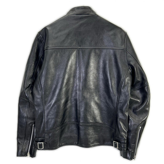 schott ショット 782-3950077 25年モデル ブラック シープレザー 羊革 NEW DOUBLE BREAST RIDERS ダブルブレスト ライダース ジャケット