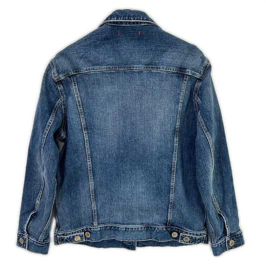 BEAMS bespoke BMG001 Blue Cotton Metal Button Holiday Jacket/Denim Jacket Jacket 2 Men's