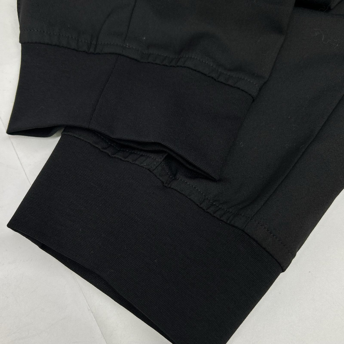 giab's ARCHIVIO ×干场义雅×菅原鞋店 联名 21A MSH/R 黑色 棉×尼龙 抽绳中缝慢跑裤 裤装