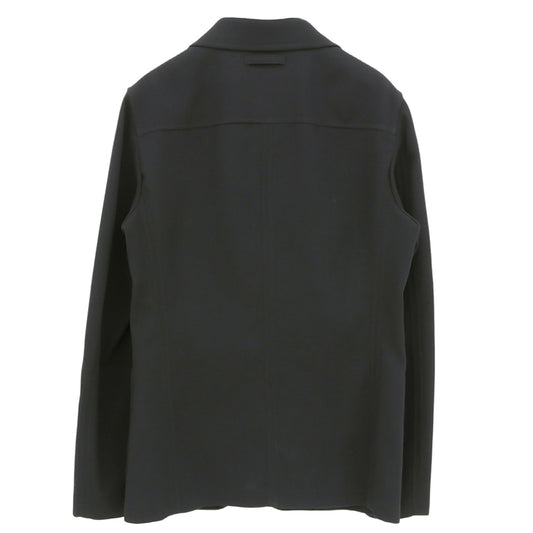 Excellent Condition Cotton-Wool Blend 2B Waffle Tailored Jacket Men's Navy M 51G419J Jacket M Men's
