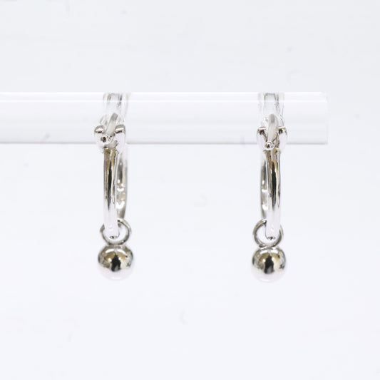 MISSOMA ミッソマ 【美品】925 テニスチャーム ミニ フープ ピアス