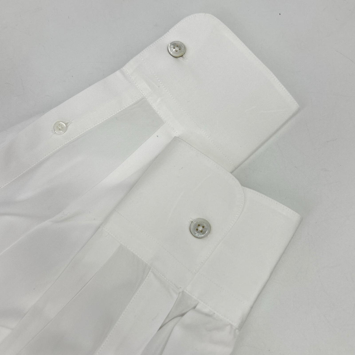 LOUIS VUITTON ルイヴィトン RM172 BIT HDS80W 17AW ホワイト コットン 長袖シャツ トップス