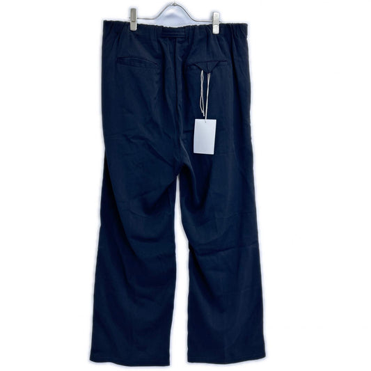 26SS ANC-PT106 Black Viscose Belt-less Trousers Bottoms 2 Men's