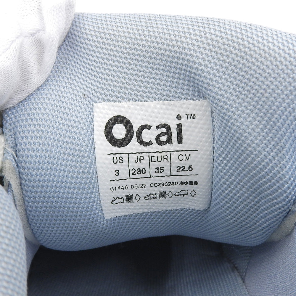 OLD ORDER オールドオーダー OCAI_02 水蓝色 SMILE / 笑脸 厚底运动鞋 女士 22.5cm 鞋子