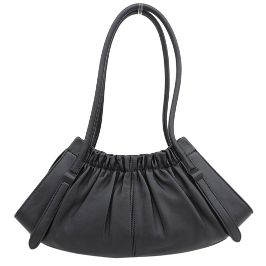 MARC JACOBS The Christina Satchel Nappa Leather Tote Bag Women's Black Tote Bag Beautiful