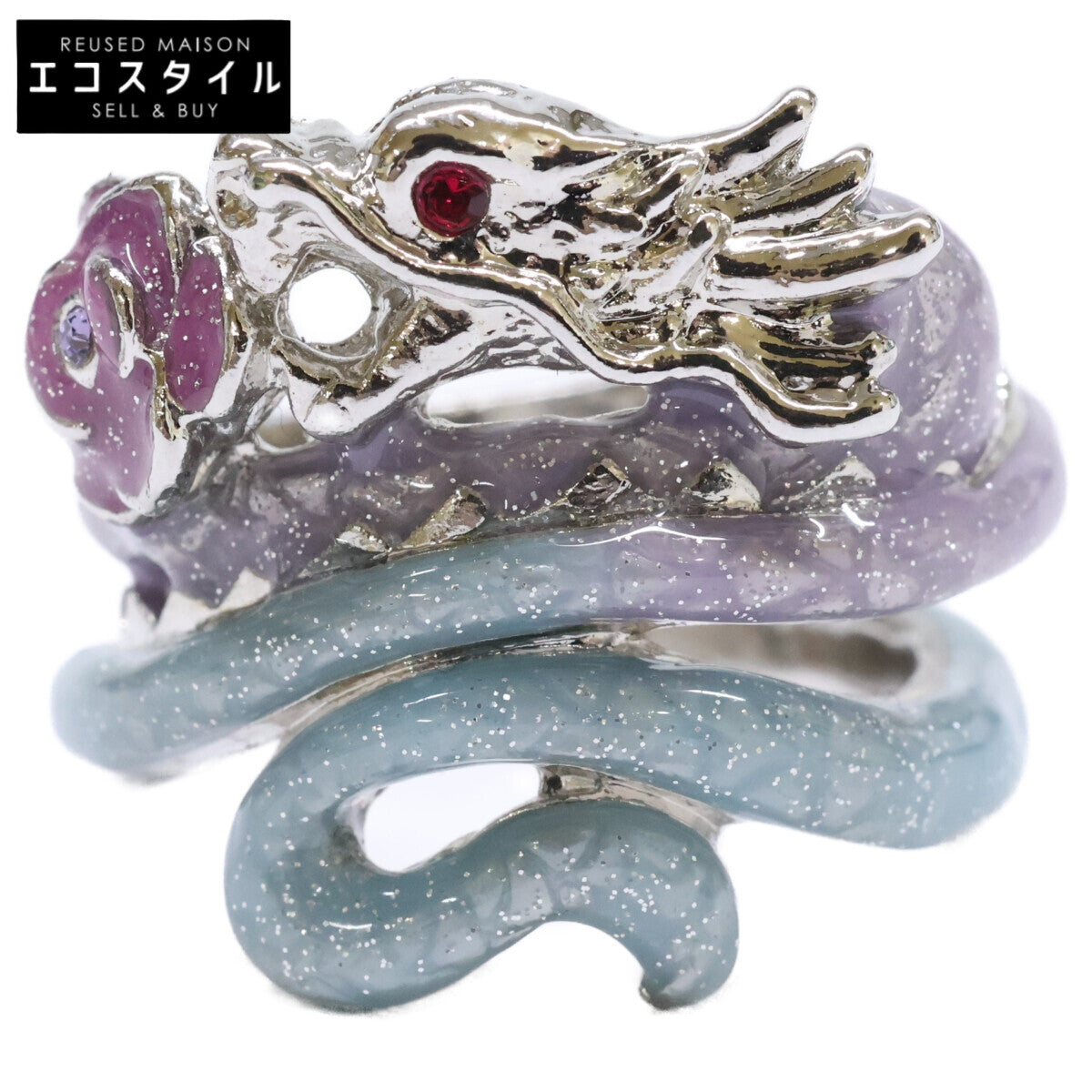 ANNA SUI アナスイ 【美品】SAMR0753 L XV ドラゴンモチーフ リング