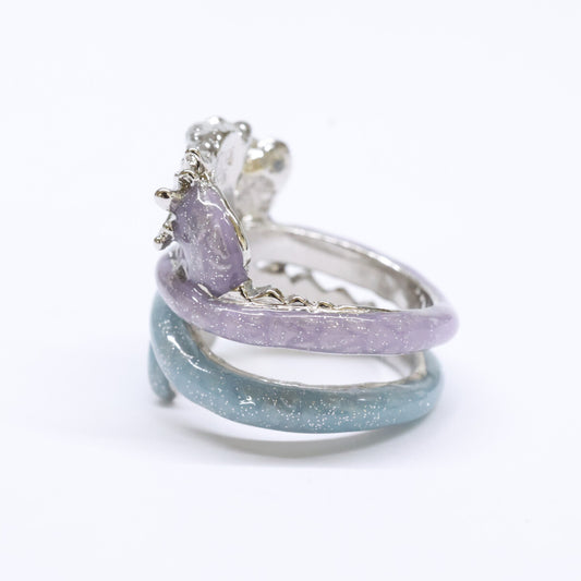 ANNA SUI 安娜苏 【美品】SAMR0753 L XV 龙形图案戒指