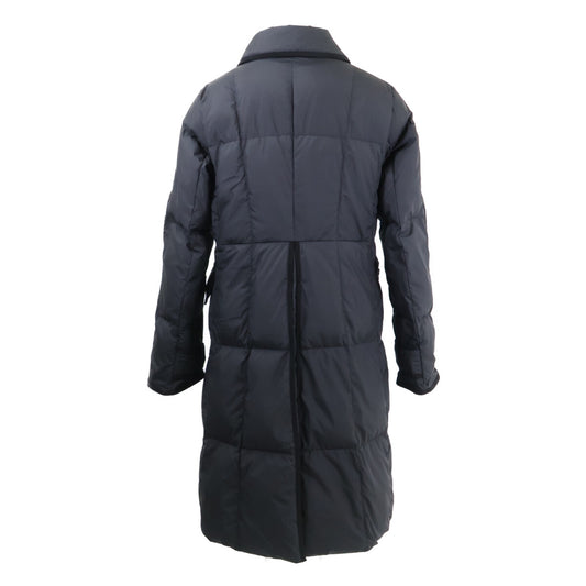 MONCLER モンクレール 【美品/25AW】ACHARD アーム レザーロゴパッチ ロングダウン コート